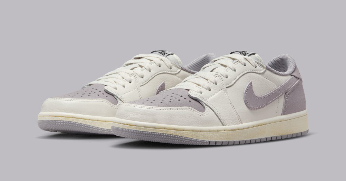 Im Herbst könnte der Air Jordan 1 Low OG „Atmosphere Grey“ erscheinen